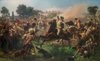 Washington Rallying the Troops at Monmouth
