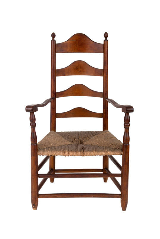 Slat Back Arm Chair