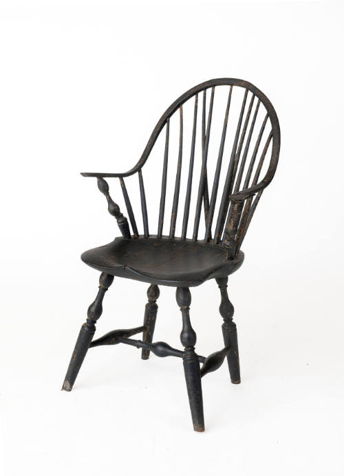 Continuous Bow Windsor Arm Chair