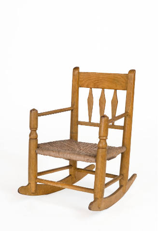 Child's Arrow Back Rocking Arm Chair