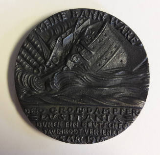 The Lusitania (German) Medal