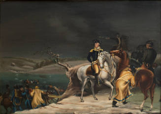 Washington Passing the Delaware