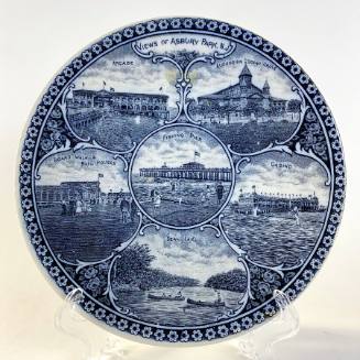 "Views of Asbury Park" Plate