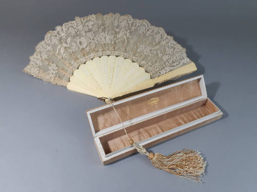 Hand Fan and Box