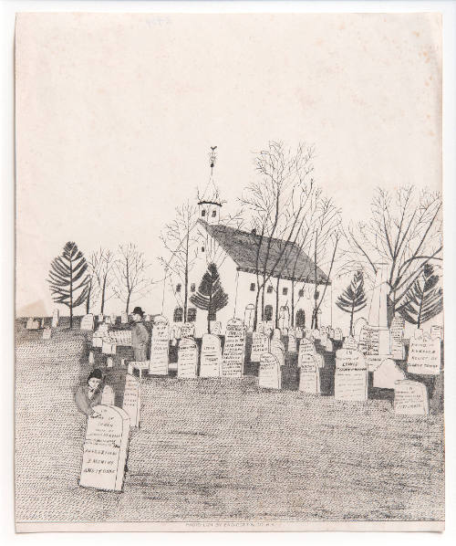 Grave Yard of Old Tennent Church