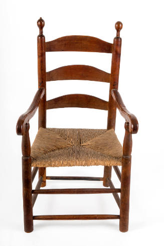 Slat Back Arm Chair