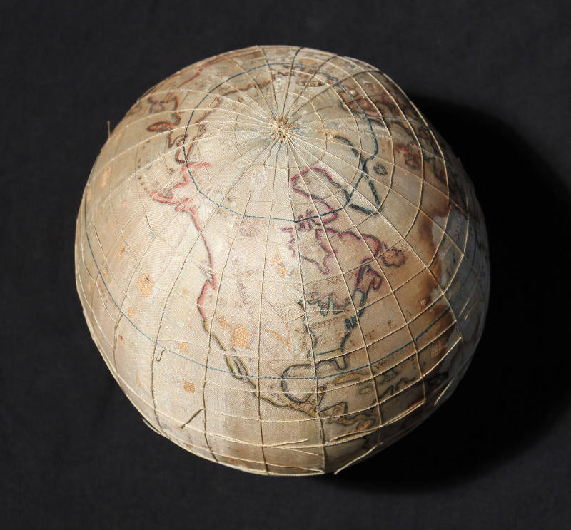 Embroidered Terrestrial Globe