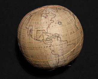 Embroidered Terrestrial Globe